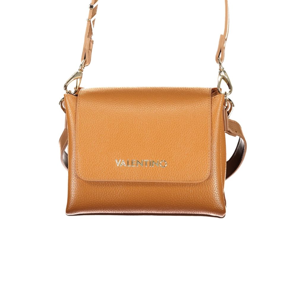 Mario Valentino Brown Polyethylene Handbag