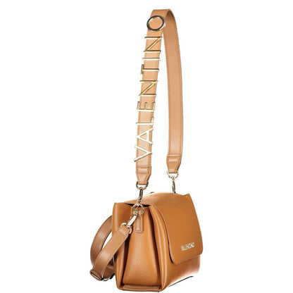 Mario Valentino Brown Polyethylene Handbag