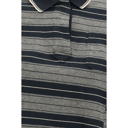 Marant Etoile Black Cotton Polo Shirt