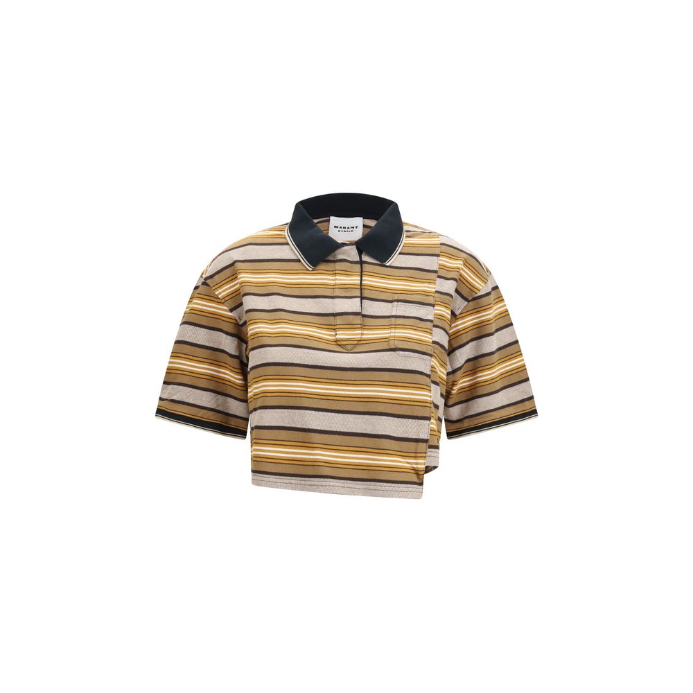 Marant Etoile Beige Cotton T-Shirt