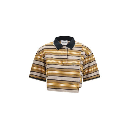 Marant Etoile Beige Cotton T-Shirt
