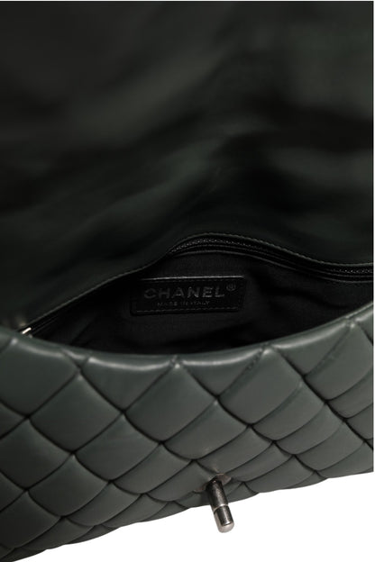 Chanel Quilted Lambskin Leather New Bubble Flap Bag