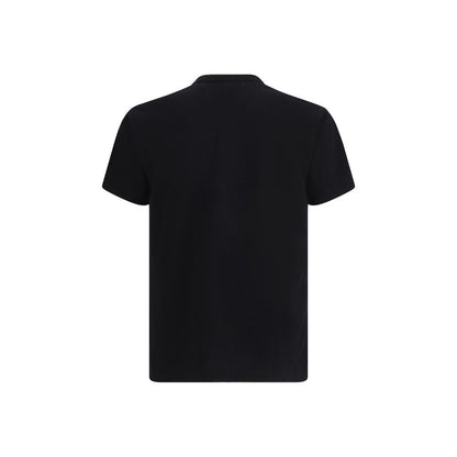 Comme Des Garçons Play Black Cotton T-Shirt