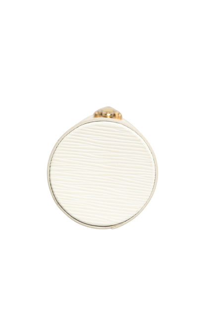 Louis Vuitton Travel Case White Epi Leather