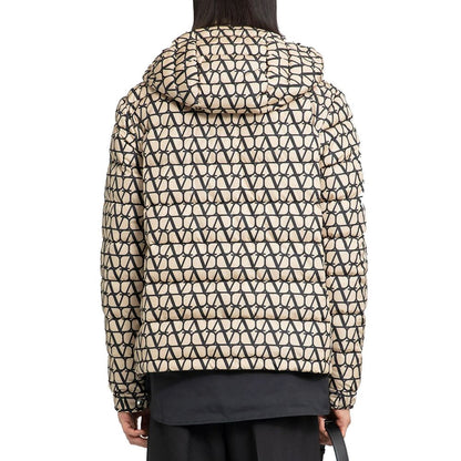 Valentino Garavani Beige Polyamide Coat