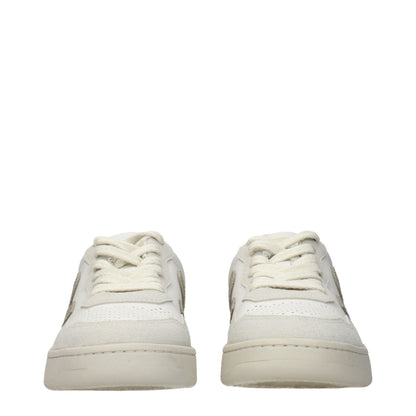 Veja Blue Leather Low Top Sneakers