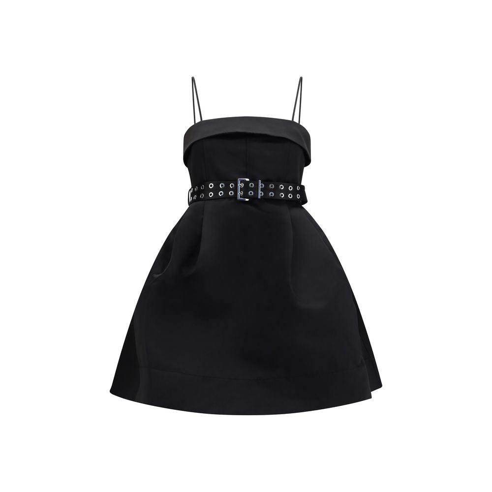 Ganni Black Polyester Casual Dress
