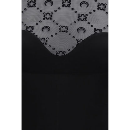 Marine Serre Black Polyamide Jumpsuit