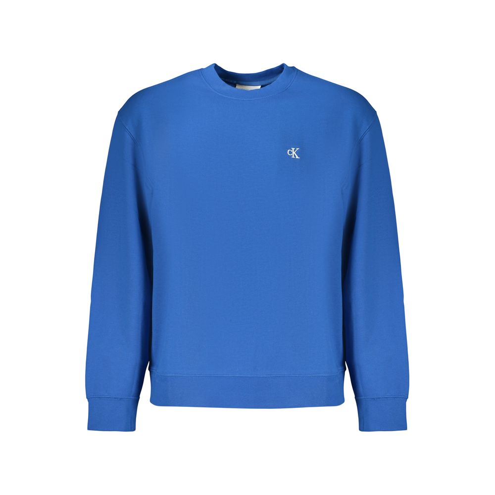 Calvin Klein Blue Cotton Mens Sweatshirt