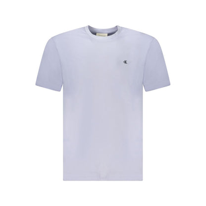 Calvin Klein Azzurro Cotton Men's T-Shirt