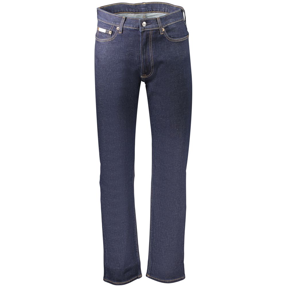 Calvin Klein Blue Cotton Men's Jeans