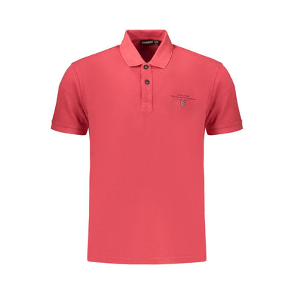 Napapijri Rosso Cotton Men's Polo