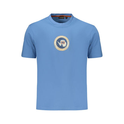 Napapijri Blue Cotton T-Shirt