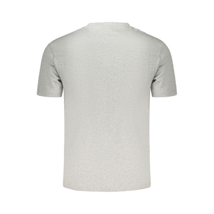 Napapijri Gray Cotton T-Shirt