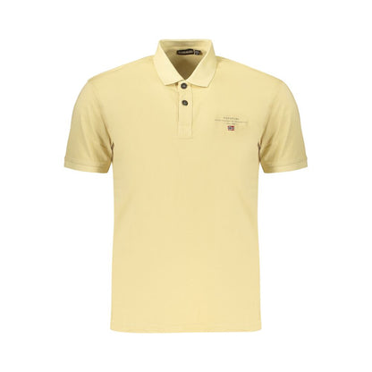 Napapijri Beige Cotton Polo Shirt