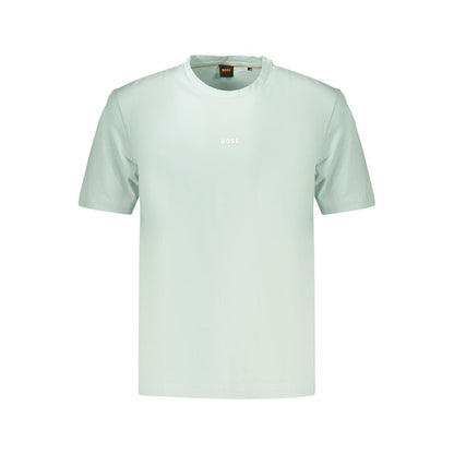 Hugo Boss Blue Cotton T-Shirt