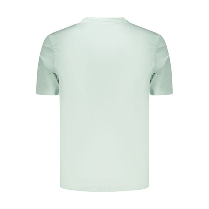 Hugo Boss Blue Cotton T-Shirt