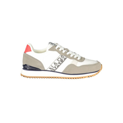 Napapijri Blue Polyester Athletic Sneakers