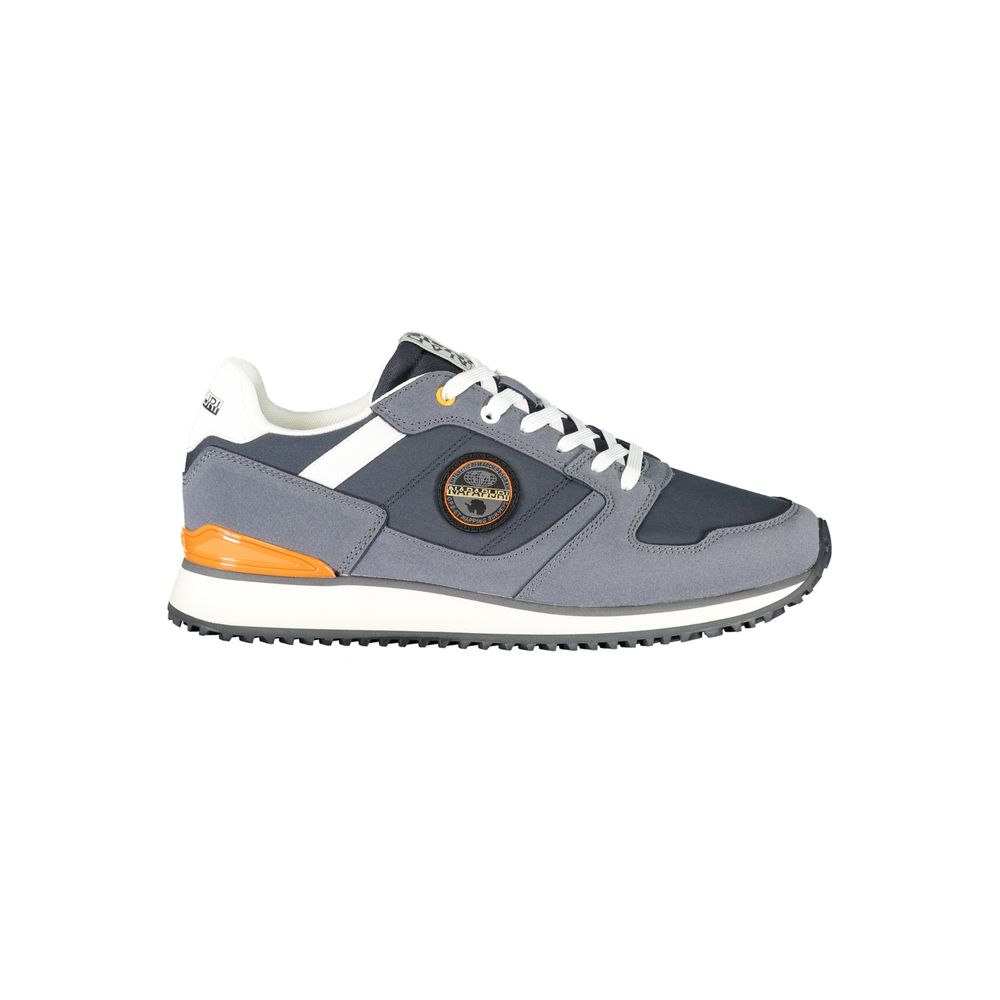 Napapijri Blue Polyester Athletic Sneakers