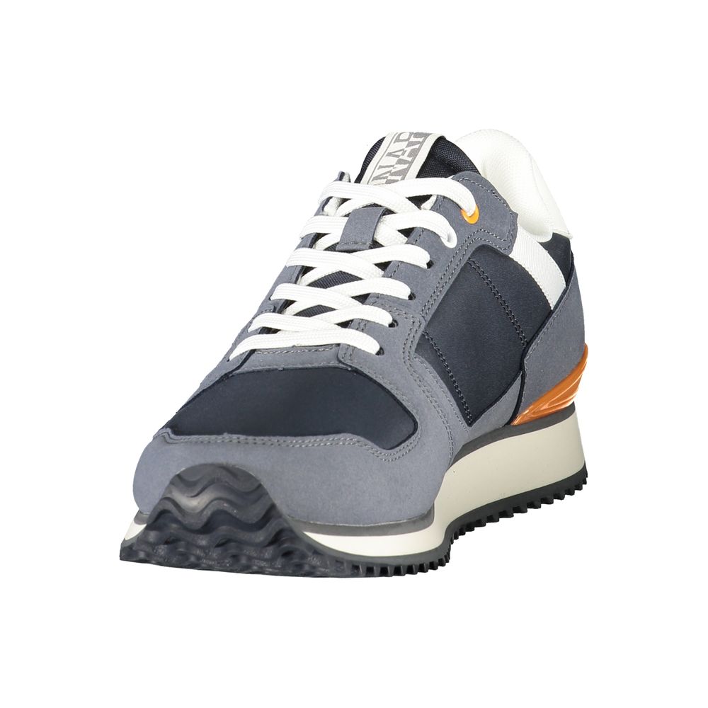 Napapijri Blue Polyester Athletic Sneakers