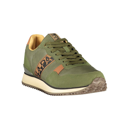 Napapijri Green Polyester Athletic Sneakers