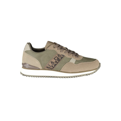 Napapijri Green Polyester Athletic Sneakers