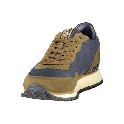 Napapijri Blue Polyester Athletic Sneakers