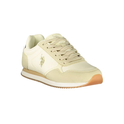 U.S. POLO ASSN. Beige Polyester Athletic Sneakers