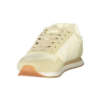 U.S. POLO ASSN. Beige Polyester Athletic Sneakers