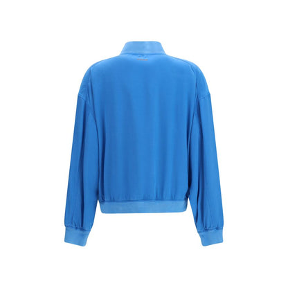 Versace Blue Silk Clothing