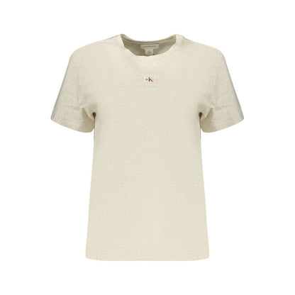 Calvin Klein Gray Cotton Women's T-Shirt