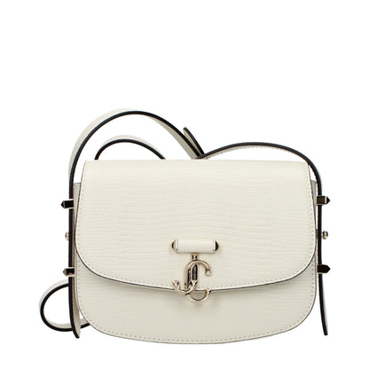 Jimmy Choo Blue Leather Shoulder Bag