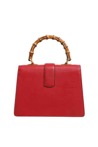 Gucci Dionysus Bamboo Medium Top Handle Bag White Blue Red