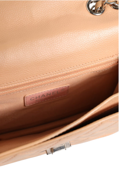 Chanel Goatskin Quilted Small CC Box Flap Bag