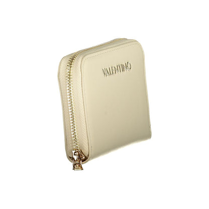 Mario Valentino Beige Polyurethane Womens Wallet