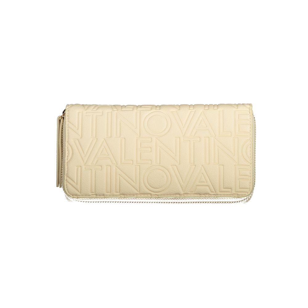 Mario Valentino Beige Polyurethane Women Wallet