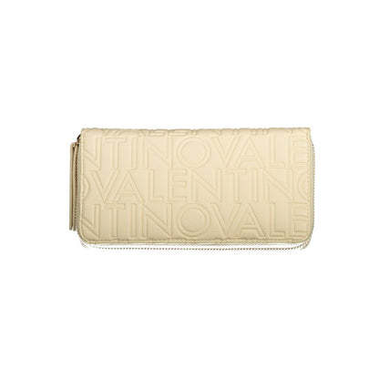 Mario Valentino Beige Polyurethane Women Wallet