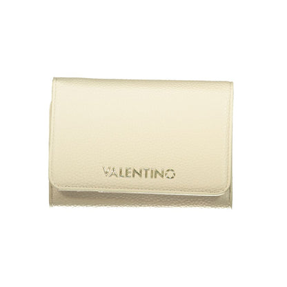 Mario Valentino Beige Polyurethane Womens Wallet