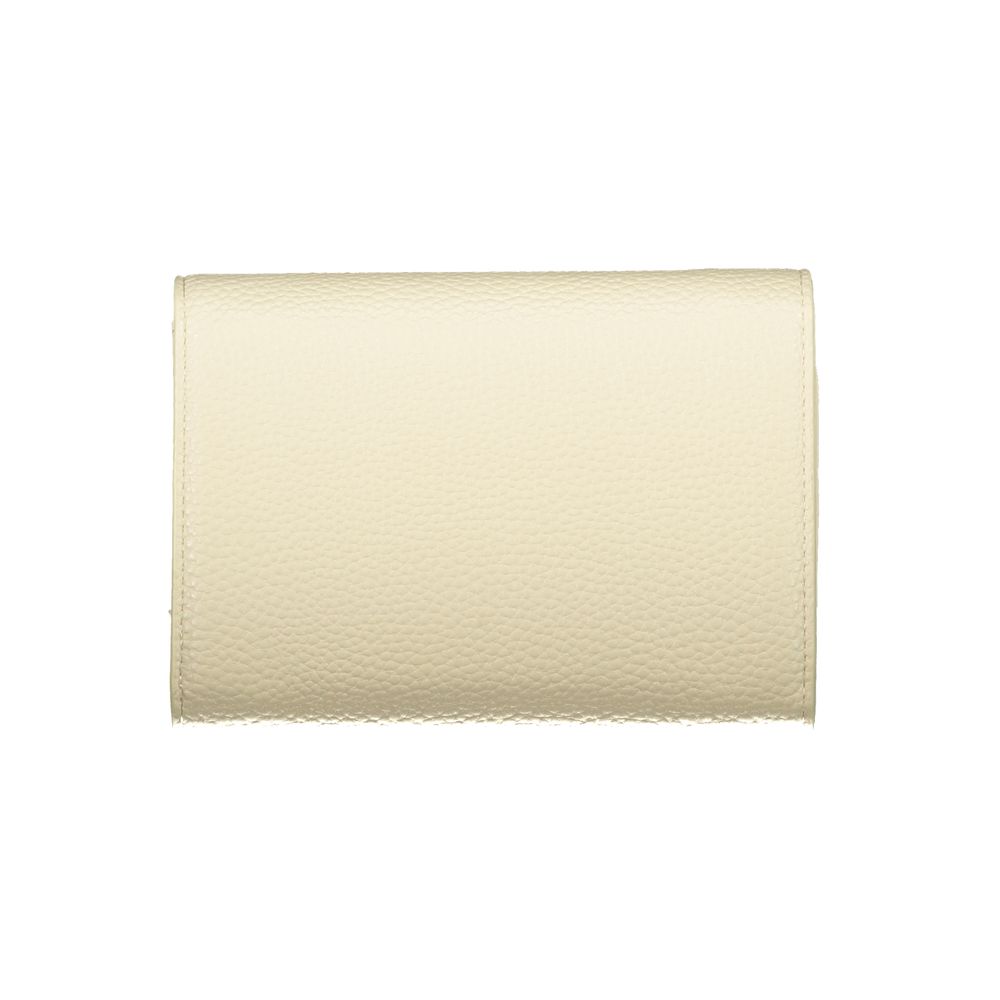 Mario Valentino Beige Polyurethane Womens Wallet