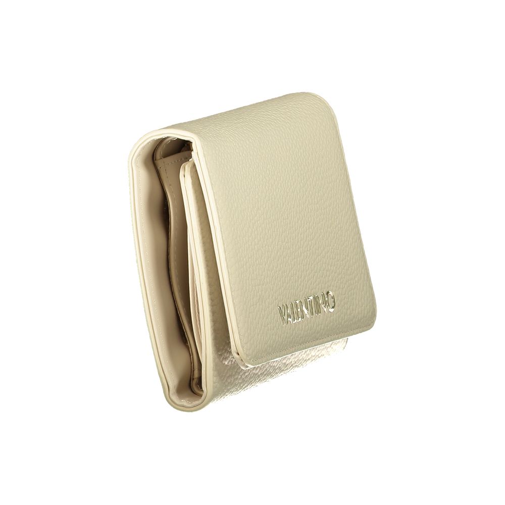 Mario Valentino Beige Polyurethane Womens Wallet