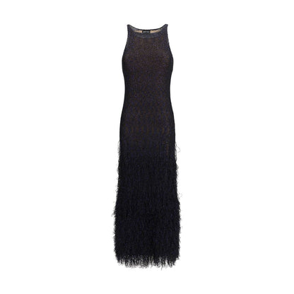 Giorgio Armani Blue Polyamide Cocktail Dress