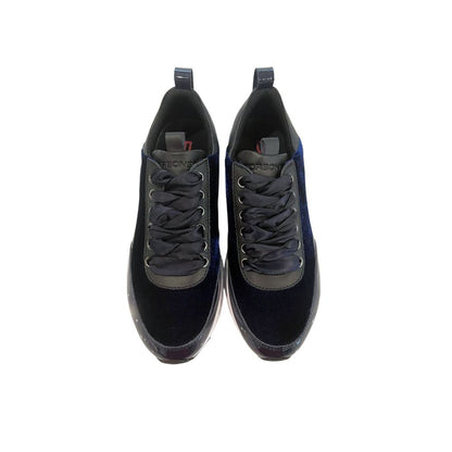 Borbonese Blue Synthetic Women's Sneakers
