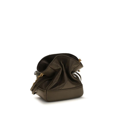 Saint Laurent Bicolor Lamb Ovis Aries Aries Clutch Bag