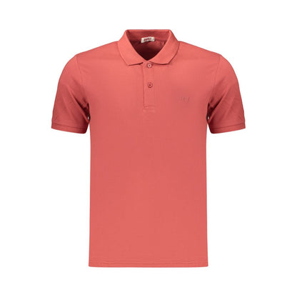 Rifle Red Cotton Men's Polo