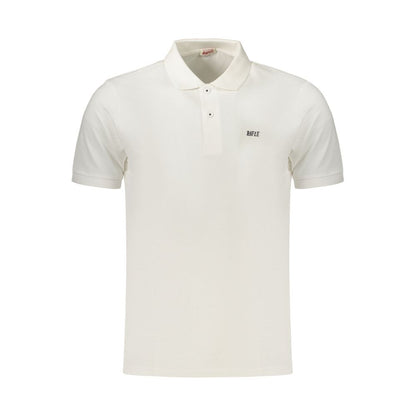 Rifle White Cotton Men's Polo