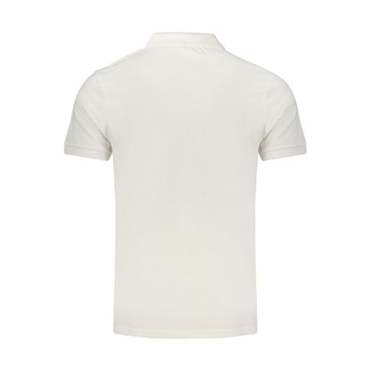 Rifle White Cotton Men's Polo