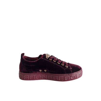 Borbonese Red Synthetic Women Sneaker