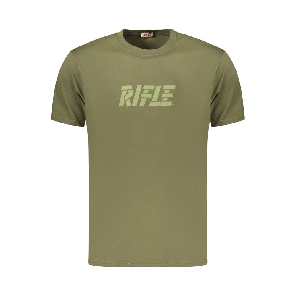 Rifle Green Cotton Men's T-Shirt
