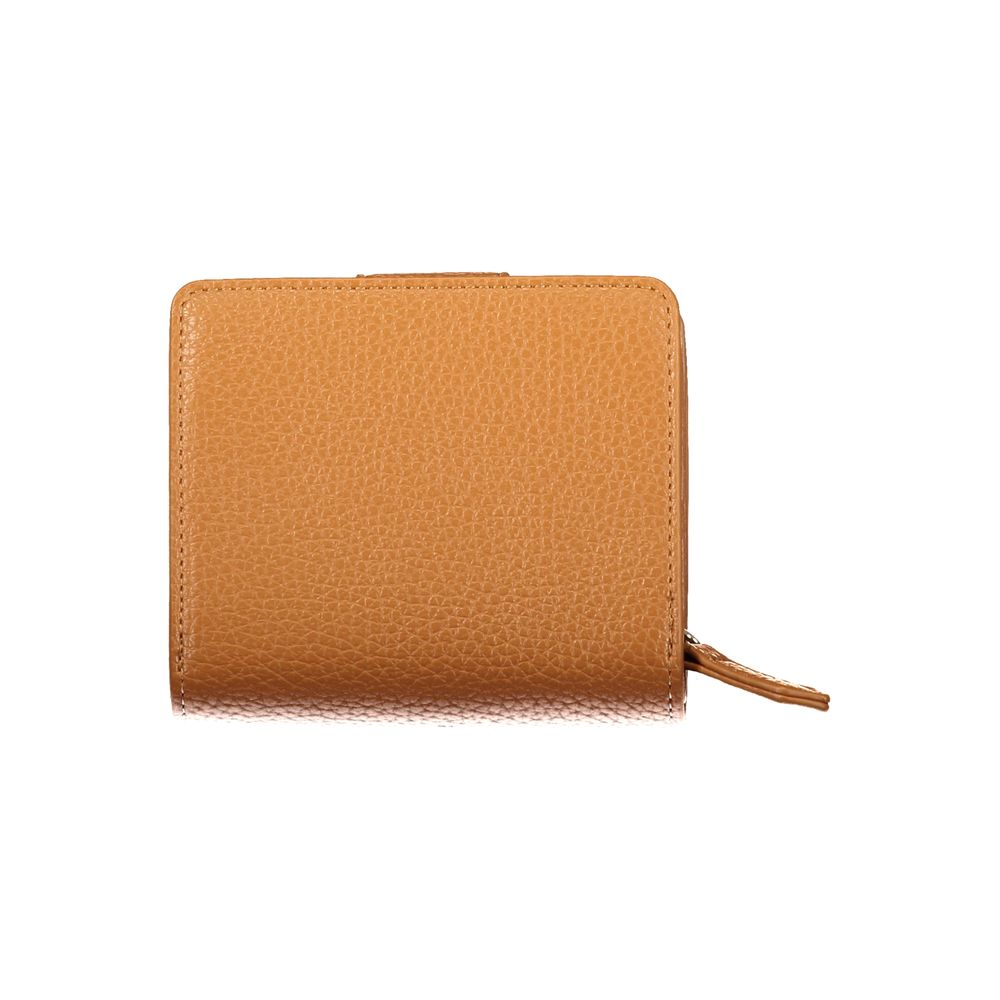 Mario Valentino Brown Leather Women's Wallet