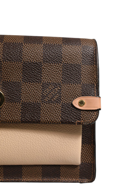 Louis Vuitton Damier Ebene Vavin Chain Wallet